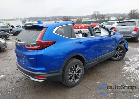 2021 Honda Cr-V Awd Ex-L из США, поврежденный, VIN 7FARW2H84ME004463